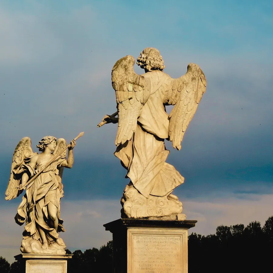Ángeles del puente Sant'Angelo